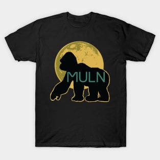 Golden Moon MULN hodl Ape T-Shirt